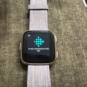 Rose Gold Fitbit Versa